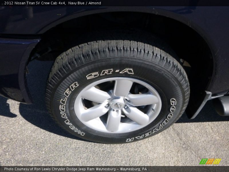 Navy Blue / Almond 2012 Nissan Titan SV Crew Cab 4x4