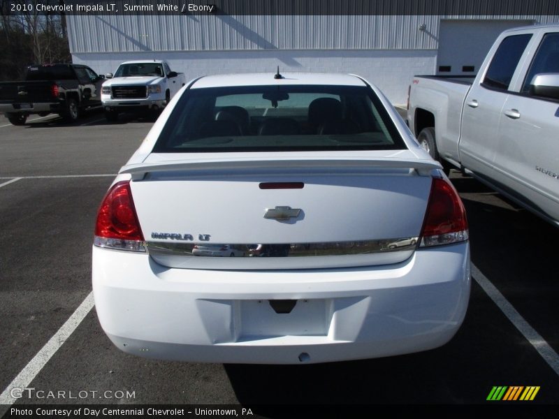 Summit White / Ebony 2010 Chevrolet Impala LT