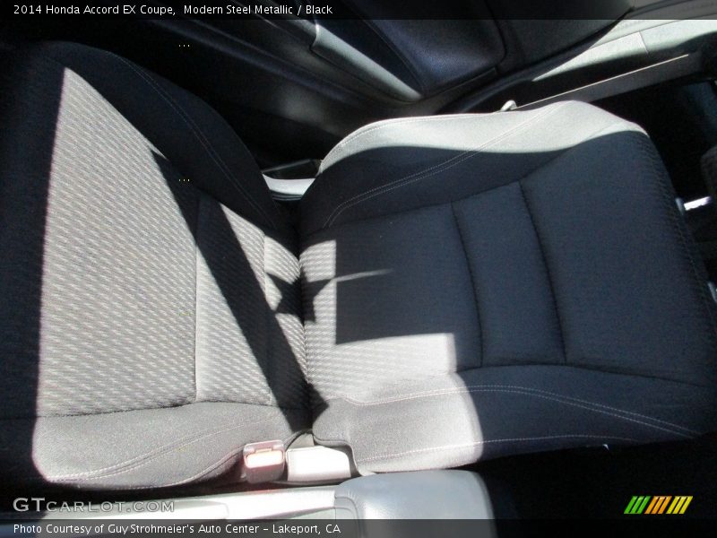 Modern Steel Metallic / Black 2014 Honda Accord EX Coupe