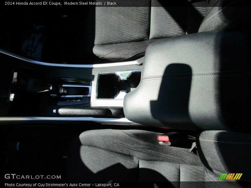 Modern Steel Metallic / Black 2014 Honda Accord EX Coupe
