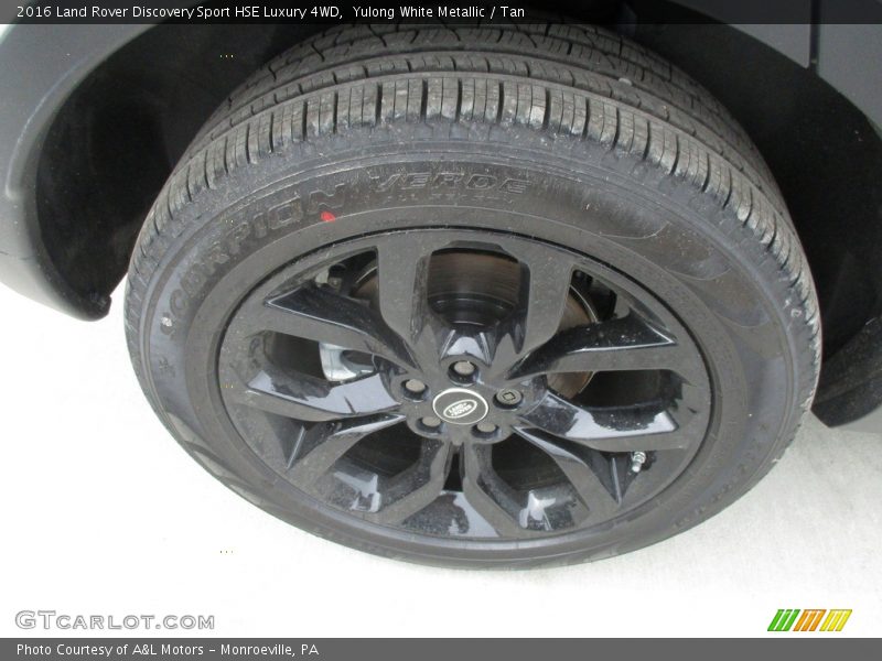 Yulong White Metallic / Tan 2016 Land Rover Discovery Sport HSE Luxury 4WD