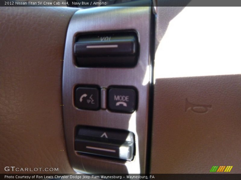 Navy Blue / Almond 2012 Nissan Titan SV Crew Cab 4x4