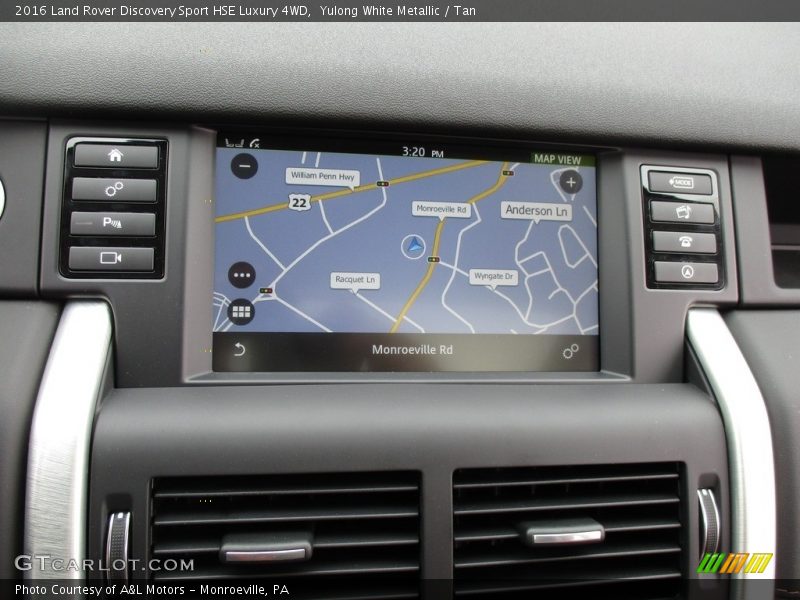 Yulong White Metallic / Tan 2016 Land Rover Discovery Sport HSE Luxury 4WD