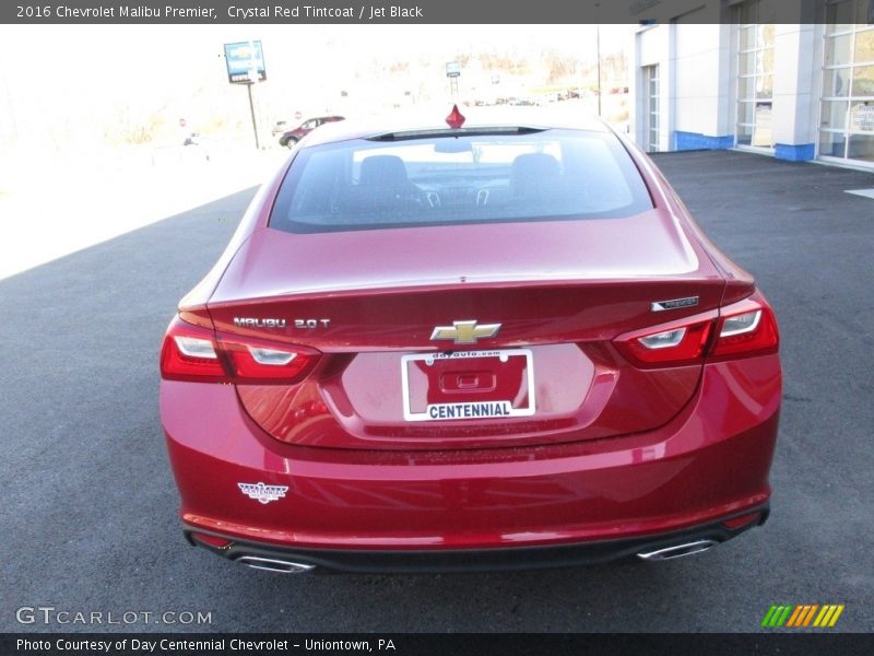 Crystal Red Tintcoat / Jet Black 2016 Chevrolet Malibu Premier
