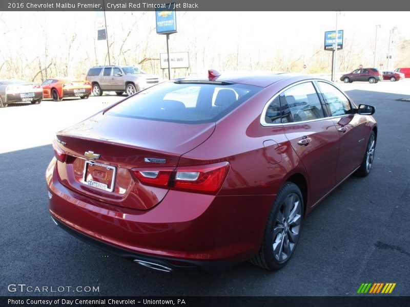 Crystal Red Tintcoat / Jet Black 2016 Chevrolet Malibu Premier
