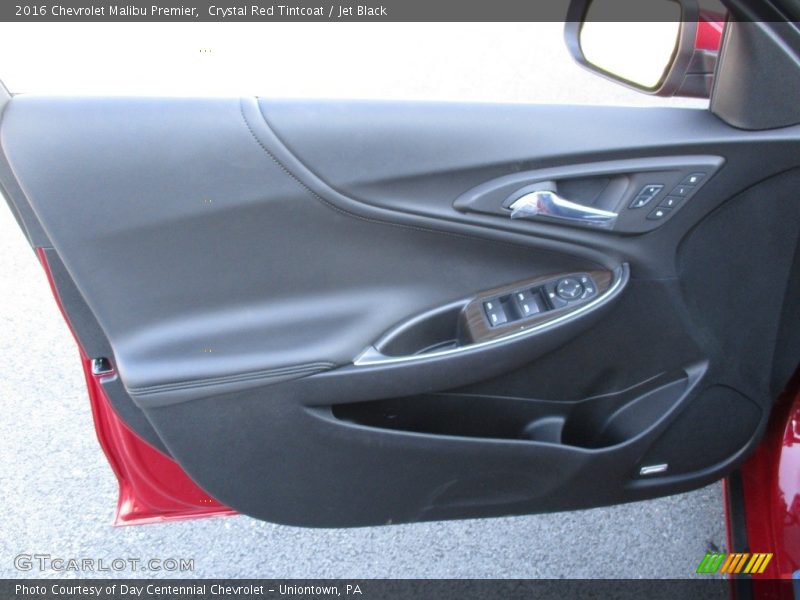 Crystal Red Tintcoat / Jet Black 2016 Chevrolet Malibu Premier