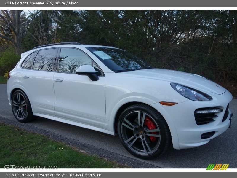 White / Black 2014 Porsche Cayenne GTS
