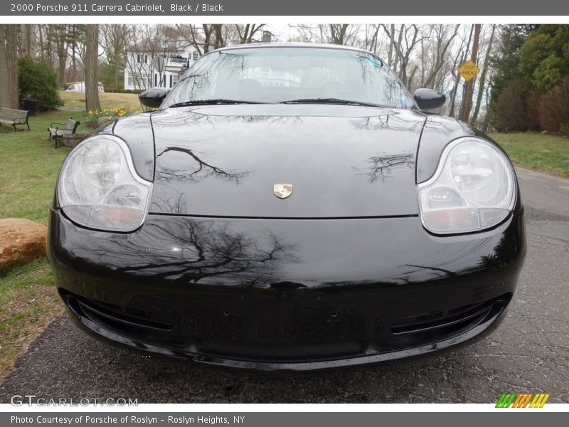 Black / Black 2000 Porsche 911 Carrera Cabriolet