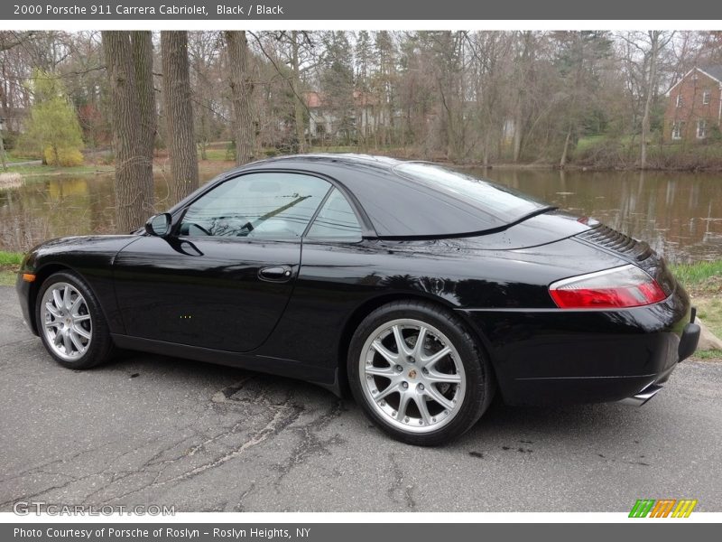 Black / Black 2000 Porsche 911 Carrera Cabriolet