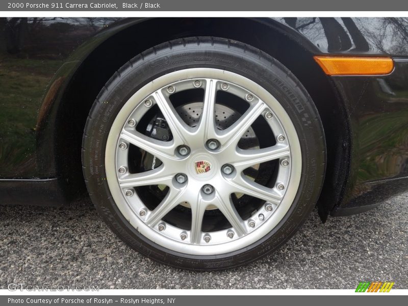 Black / Black 2000 Porsche 911 Carrera Cabriolet