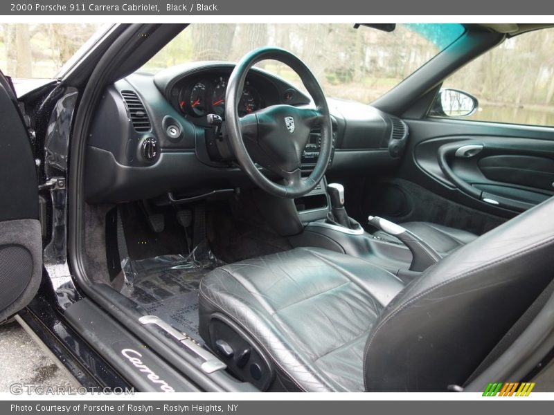 Black / Black 2000 Porsche 911 Carrera Cabriolet