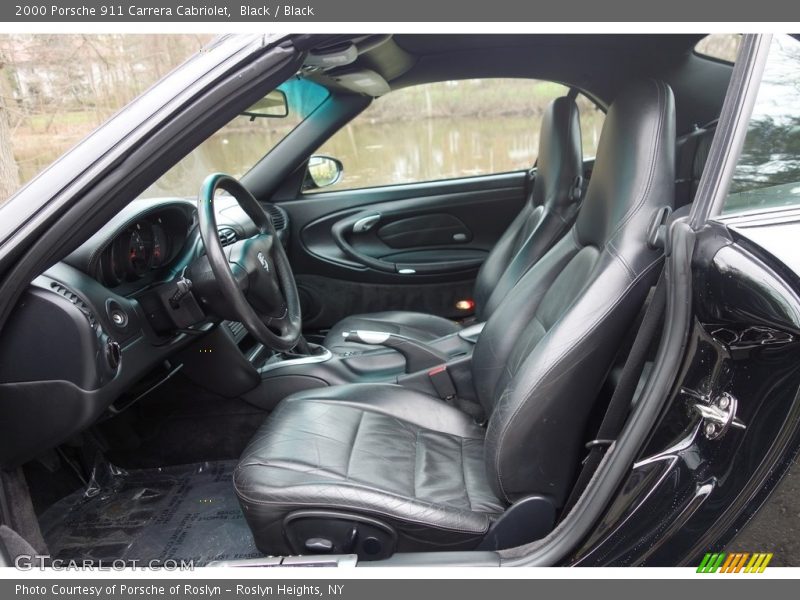 Black / Black 2000 Porsche 911 Carrera Cabriolet