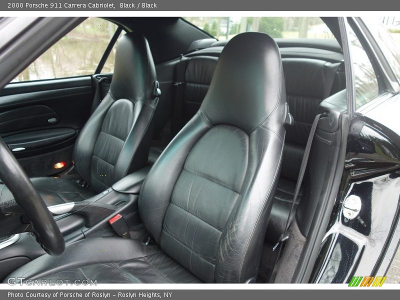 Black / Black 2000 Porsche 911 Carrera Cabriolet