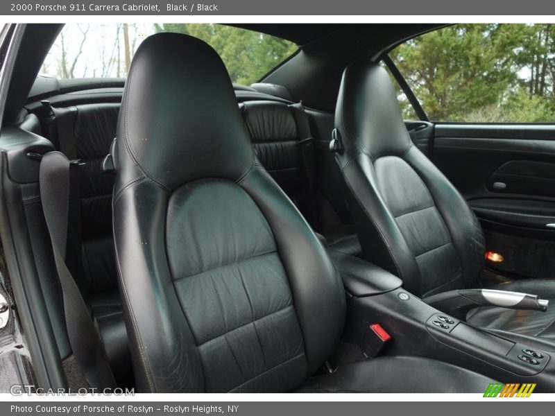 Black / Black 2000 Porsche 911 Carrera Cabriolet