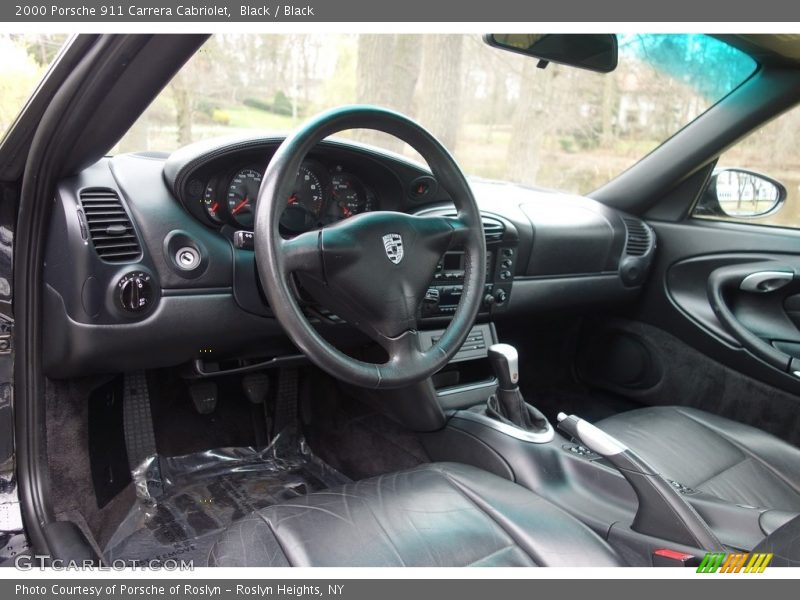 Black / Black 2000 Porsche 911 Carrera Cabriolet