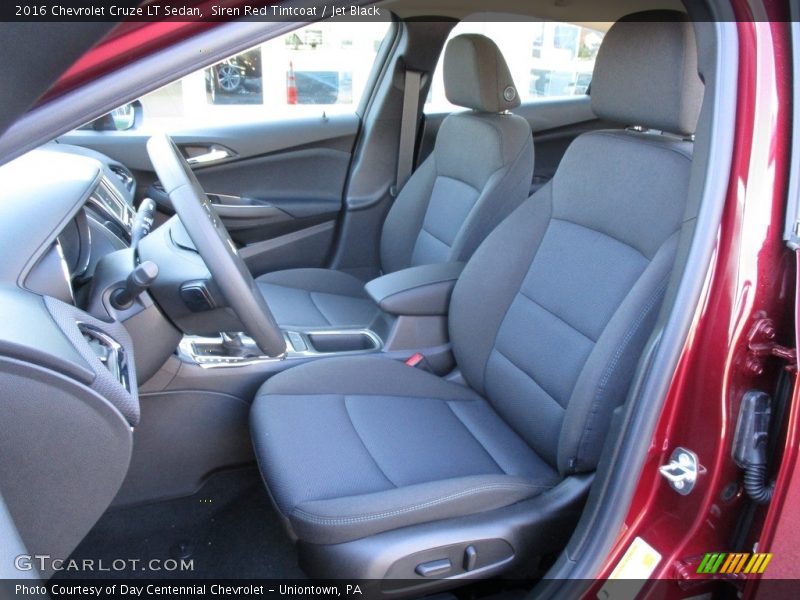 Siren Red Tintcoat / Jet Black 2016 Chevrolet Cruze LT Sedan