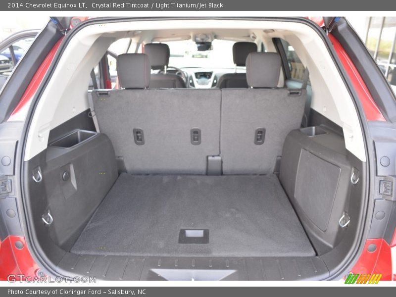 Crystal Red Tintcoat / Light Titanium/Jet Black 2014 Chevrolet Equinox LT