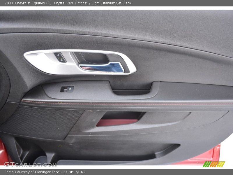 Crystal Red Tintcoat / Light Titanium/Jet Black 2014 Chevrolet Equinox LT
