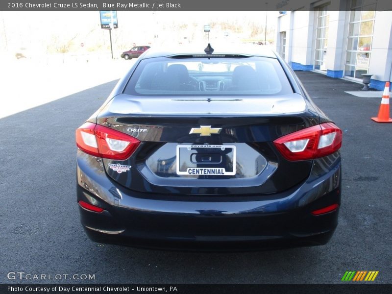 Blue Ray Metallic / Jet Black 2016 Chevrolet Cruze LS Sedan