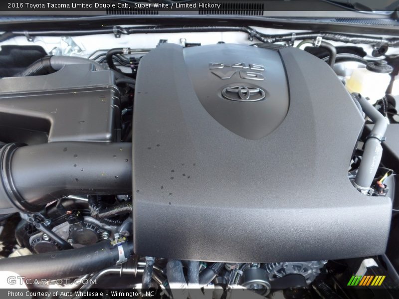 Super White / Limited Hickory 2016 Toyota Tacoma Limited Double Cab