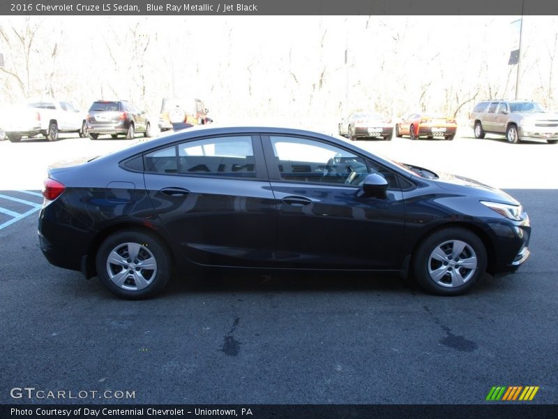 Blue Ray Metallic / Jet Black 2016 Chevrolet Cruze LS Sedan