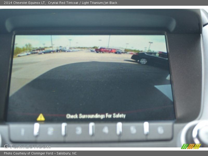 Crystal Red Tintcoat / Light Titanium/Jet Black 2014 Chevrolet Equinox LT