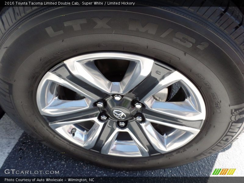 Super White / Limited Hickory 2016 Toyota Tacoma Limited Double Cab