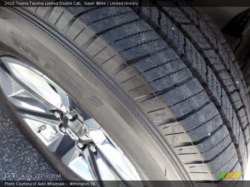 Super White / Limited Hickory 2016 Toyota Tacoma Limited Double Cab