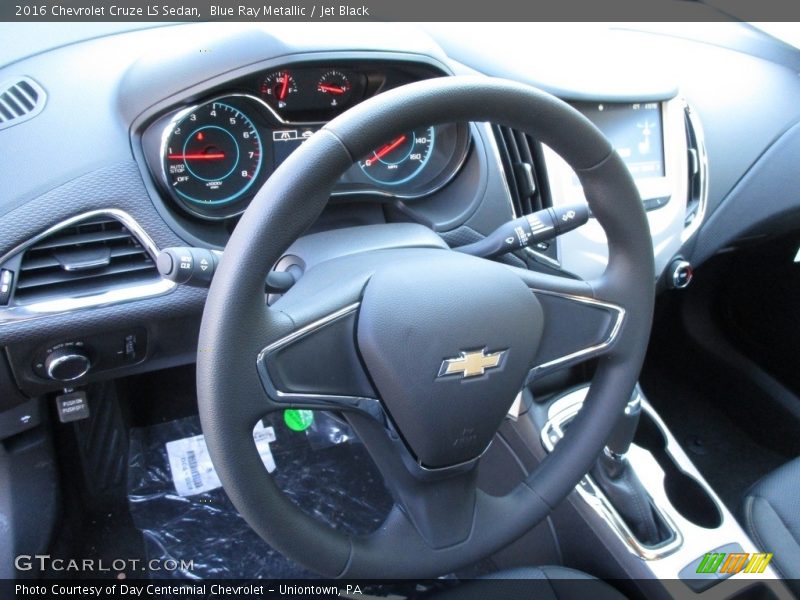 Blue Ray Metallic / Jet Black 2016 Chevrolet Cruze LS Sedan