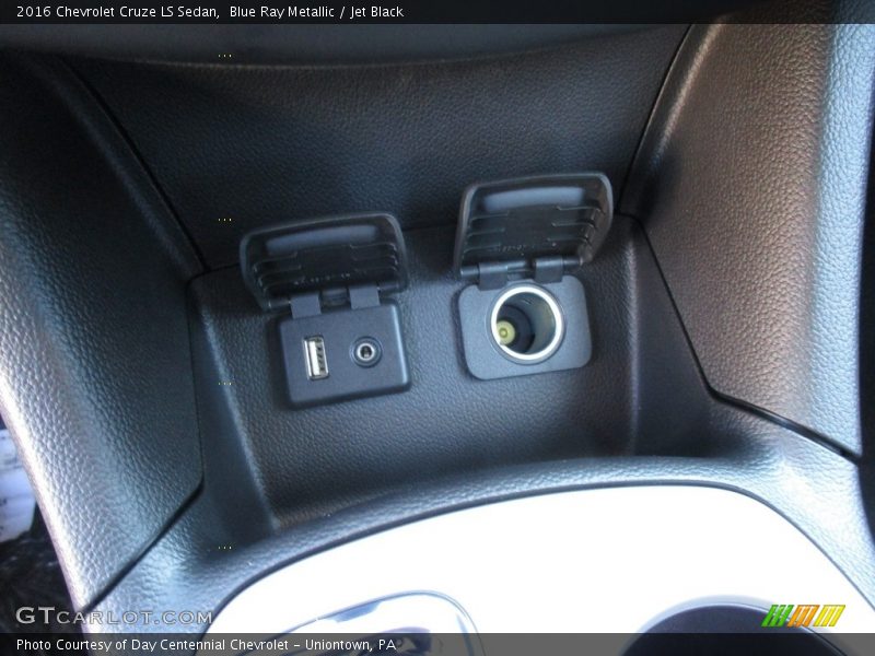Blue Ray Metallic / Jet Black 2016 Chevrolet Cruze LS Sedan