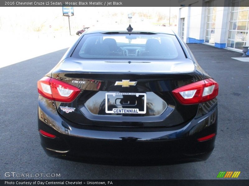 Mosaic Black Metallic / Jet Black 2016 Chevrolet Cruze LS Sedan