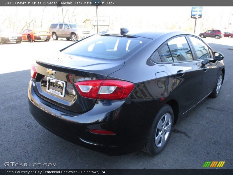 Mosaic Black Metallic / Jet Black 2016 Chevrolet Cruze LS Sedan