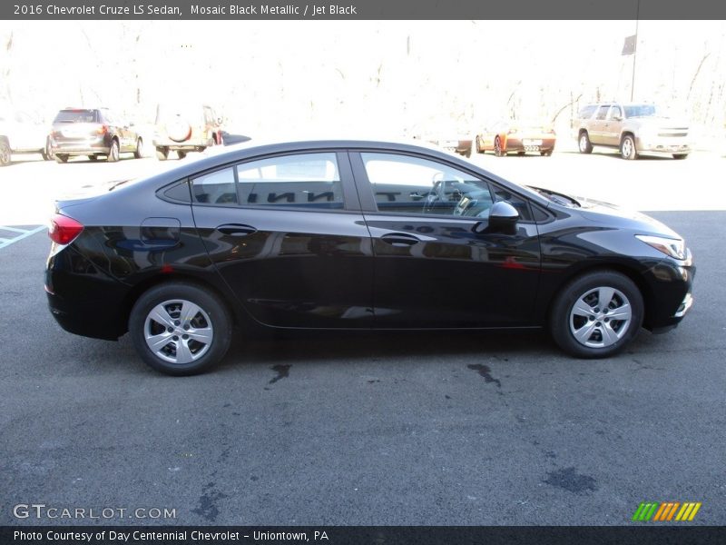 Mosaic Black Metallic / Jet Black 2016 Chevrolet Cruze LS Sedan