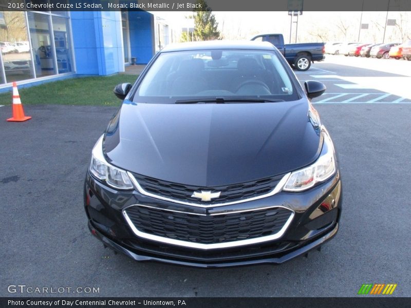 Mosaic Black Metallic / Jet Black 2016 Chevrolet Cruze LS Sedan