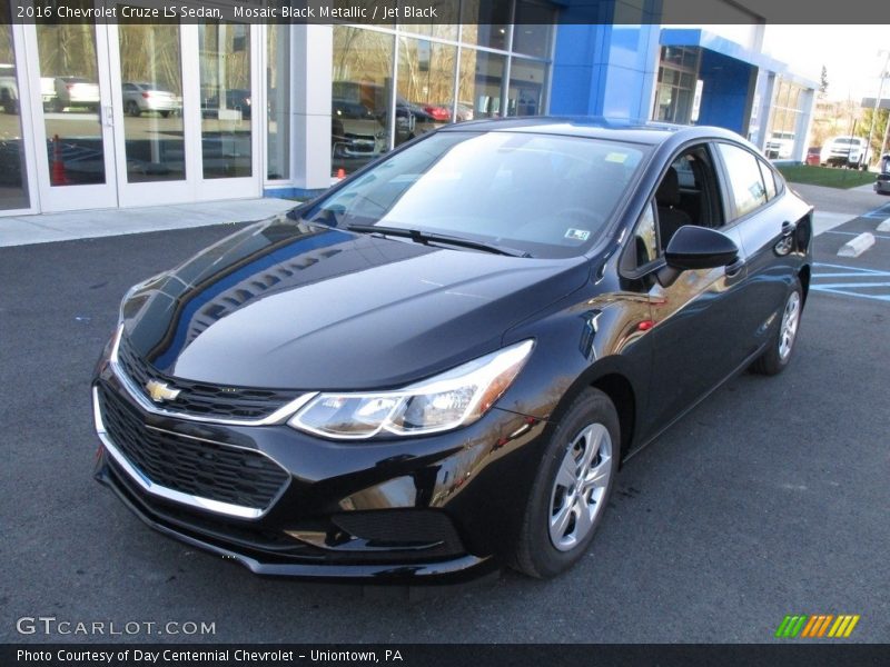 Mosaic Black Metallic / Jet Black 2016 Chevrolet Cruze LS Sedan