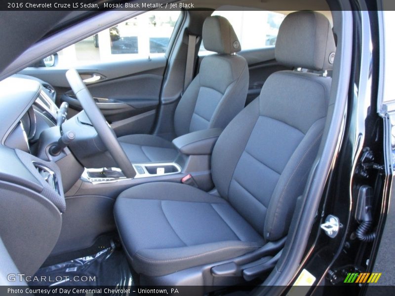 Mosaic Black Metallic / Jet Black 2016 Chevrolet Cruze LS Sedan