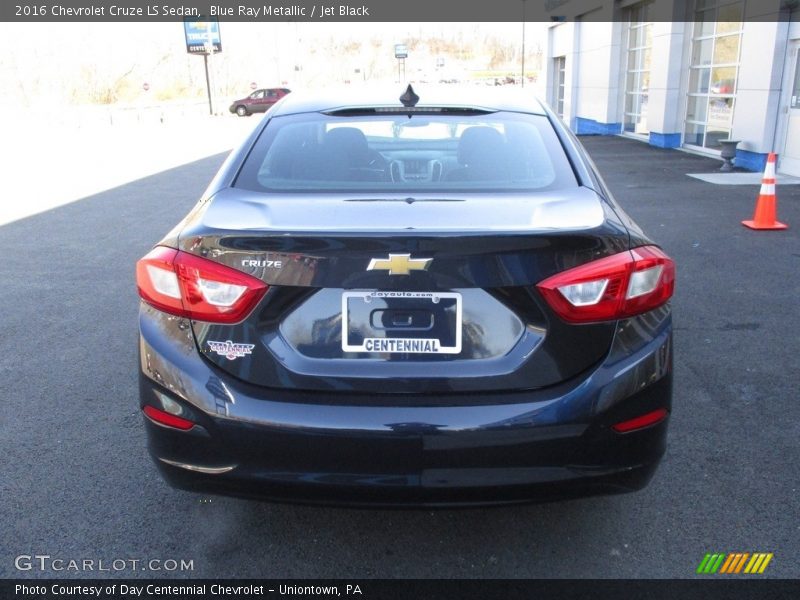 Blue Ray Metallic / Jet Black 2016 Chevrolet Cruze LS Sedan