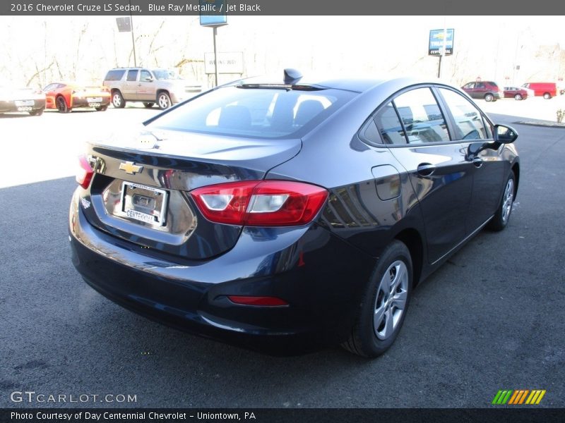 Blue Ray Metallic / Jet Black 2016 Chevrolet Cruze LS Sedan