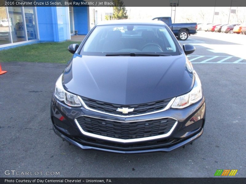 Blue Ray Metallic / Jet Black 2016 Chevrolet Cruze LS Sedan