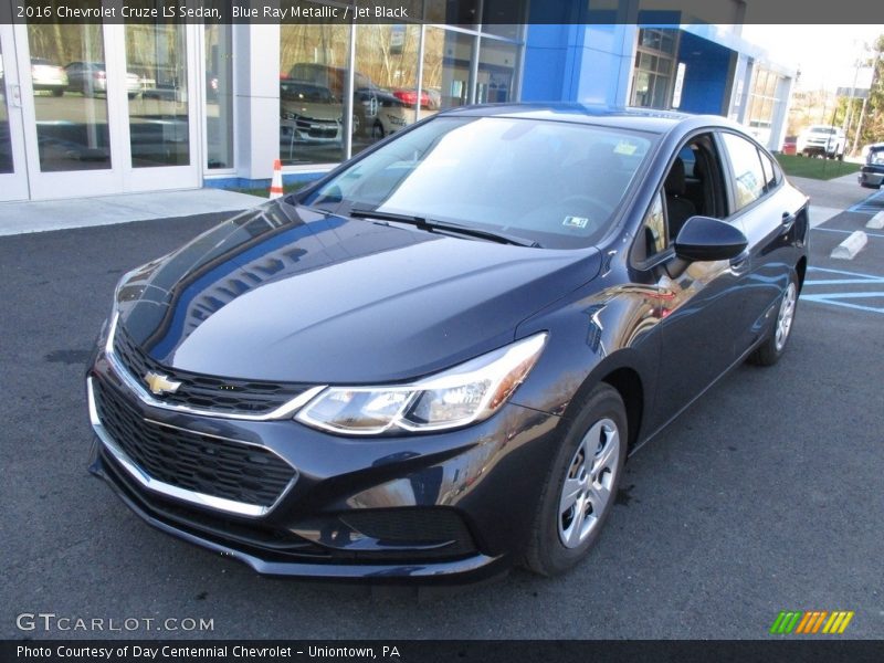 Blue Ray Metallic / Jet Black 2016 Chevrolet Cruze LS Sedan