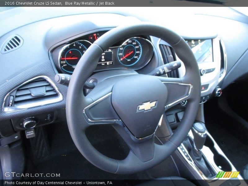 Blue Ray Metallic / Jet Black 2016 Chevrolet Cruze LS Sedan