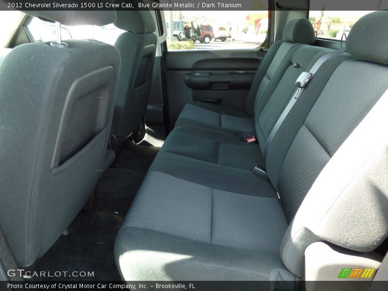 Blue Granite Metallic / Dark Titanium 2012 Chevrolet Silverado 1500 LS Crew Cab