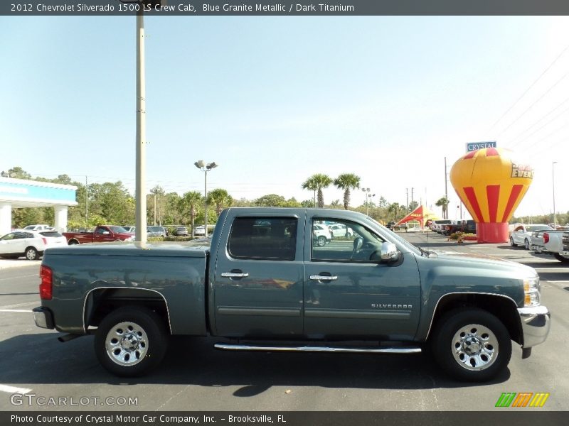 Blue Granite Metallic / Dark Titanium 2012 Chevrolet Silverado 1500 LS Crew Cab