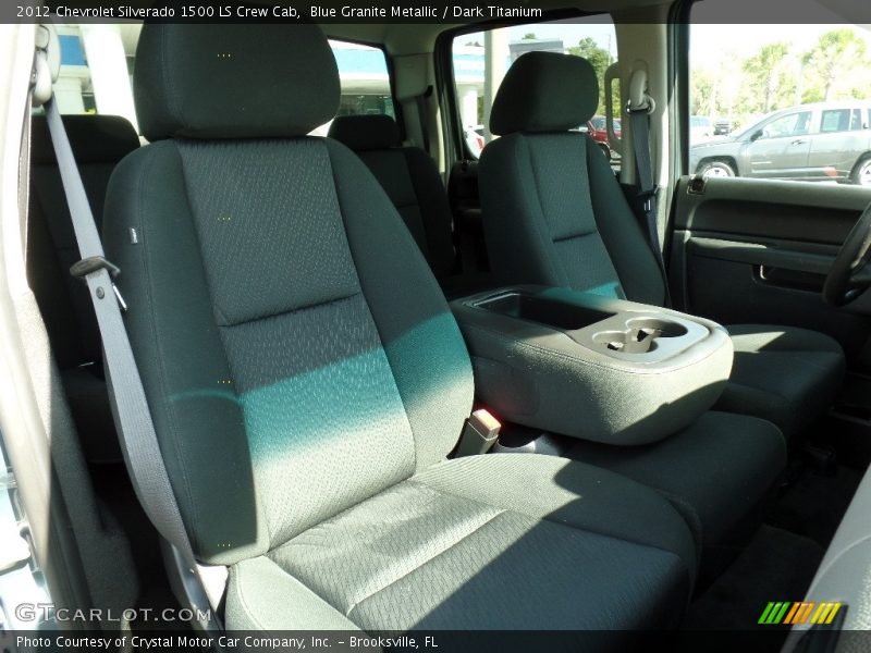 Blue Granite Metallic / Dark Titanium 2012 Chevrolet Silverado 1500 LS Crew Cab