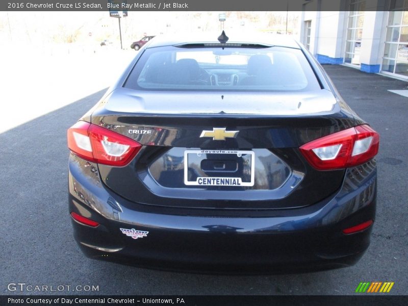Blue Ray Metallic / Jet Black 2016 Chevrolet Cruze LS Sedan
