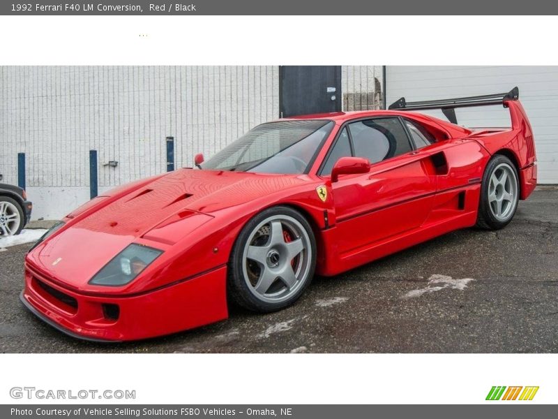 Front 3/4 View of 1992 F40 LM Conversion