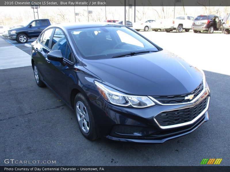 Blue Ray Metallic / Jet Black 2016 Chevrolet Cruze LS Sedan