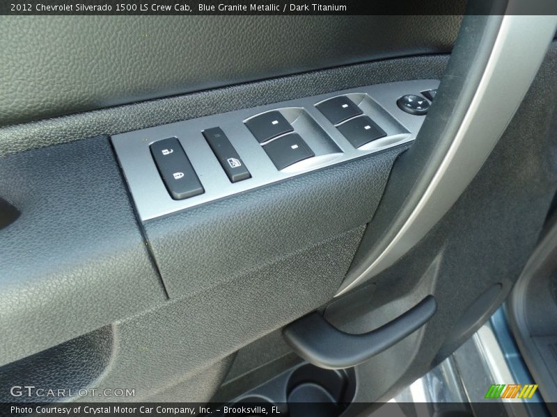 Blue Granite Metallic / Dark Titanium 2012 Chevrolet Silverado 1500 LS Crew Cab