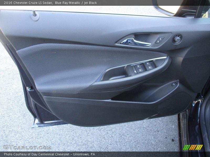Blue Ray Metallic / Jet Black 2016 Chevrolet Cruze LS Sedan