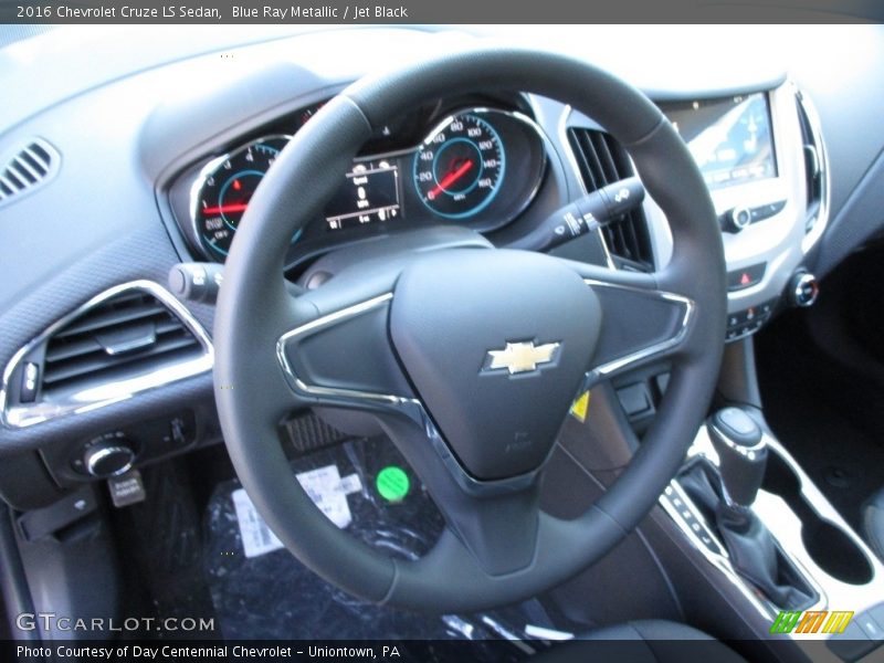 Blue Ray Metallic / Jet Black 2016 Chevrolet Cruze LS Sedan
